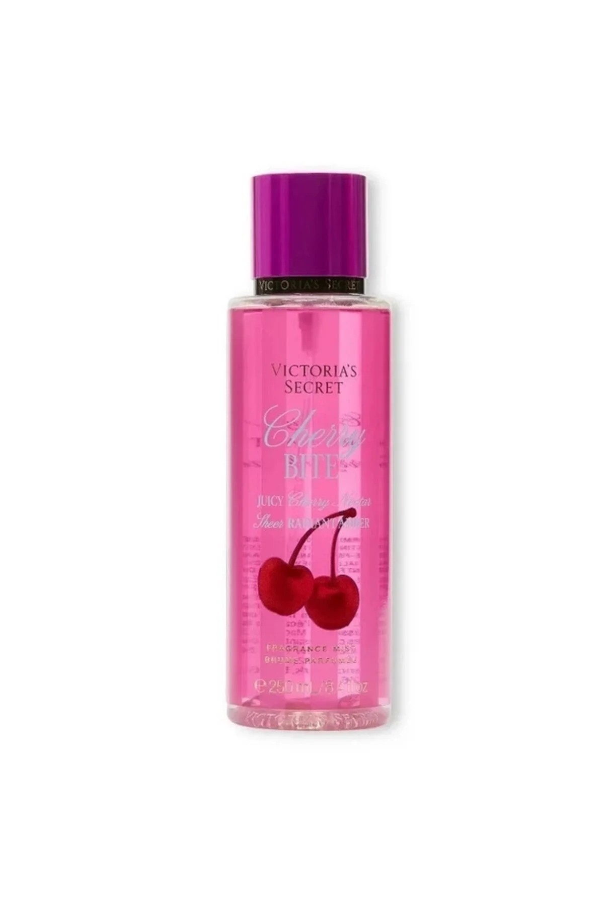 VICTORIA SECRET FRAGRANCE BODY MIST 250ml -CHERRY BITE SHEER RADIANT AMBER فكتوريا سيكريت مست عطر للجسم